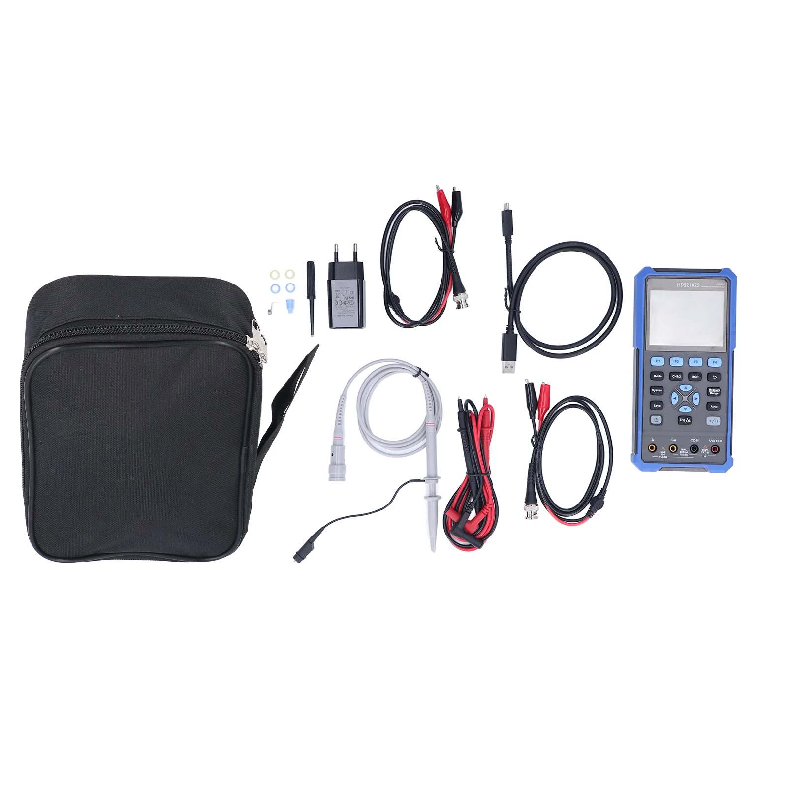 Digital Oscilloscope Oscilloscope Multimeter ABS with USB Cable for