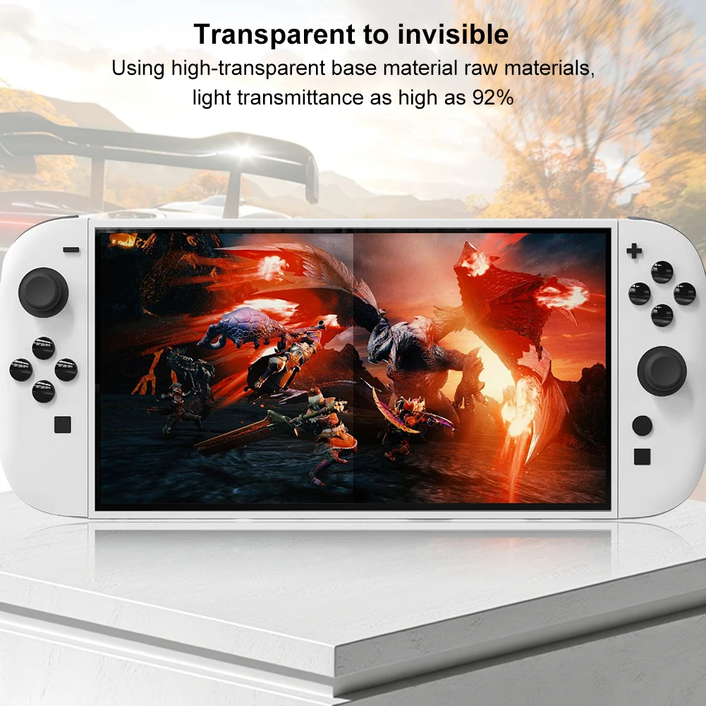 Tempered Glass for Switch 2 Screen Protector Films Ultra-Clear Protective Glass Anti-fingerprint Films for Switch 2Accessories