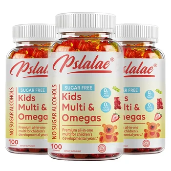 Kids Multivitamins Gummies - Boosts Immunity, Promotes Healthy Brain and Body Development, Provides Energy