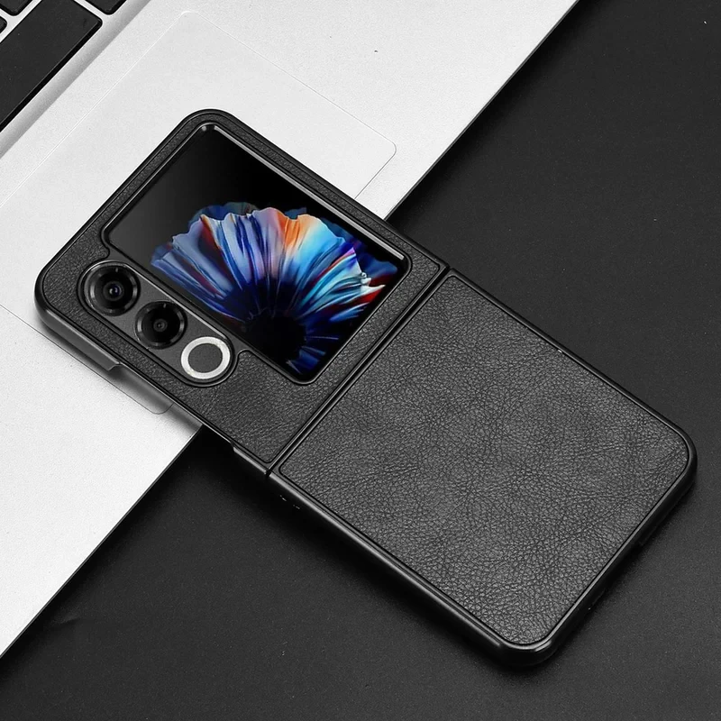 Luxury PU Leather Hard Back Cover Case - Premium Protective Phone Case