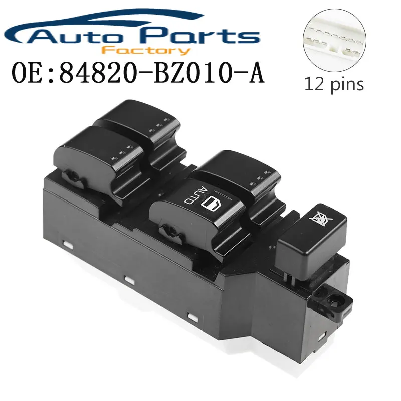 

84820-BZ010-A 84820BZ010A New Front Right Power Window Switch For Toyota Collora Avanza 84820-BZ010 84820BZ010