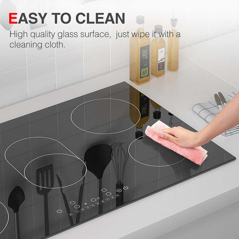 Description Picture 4 of itemInduction Cooker Multi-head Furnace Able Hob Electric Ceramics Intelligent High Power Fire Boiler Waterproof Burner