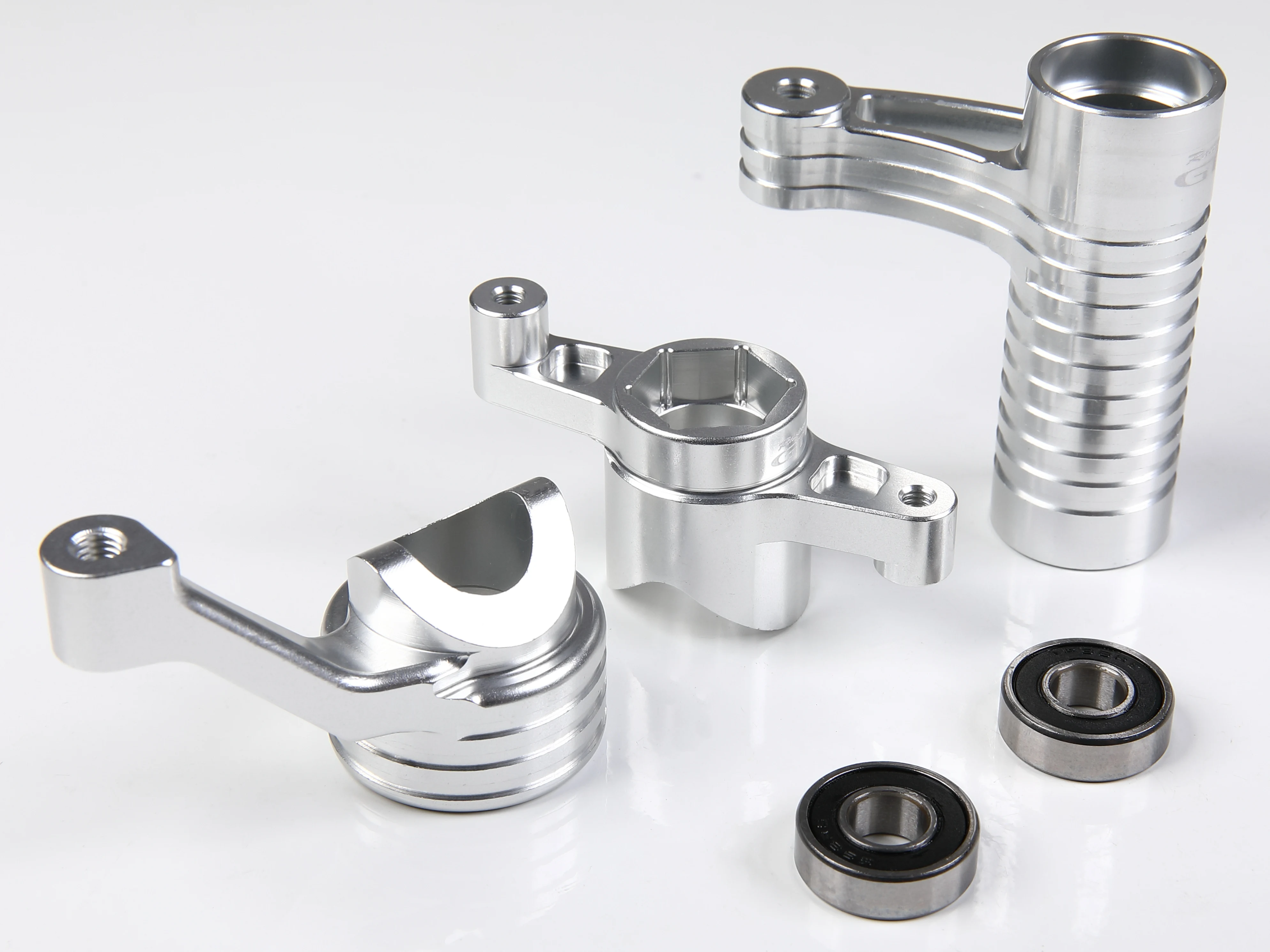 GTBRacing CNC-Aluminium-Lenkhebel-Set für 1:5 RC-Auto LOSI DBXL 2.0 Upgrade-Teil