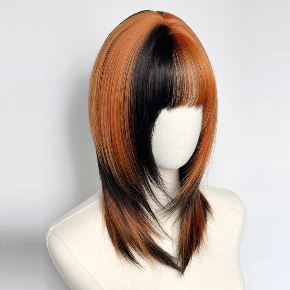 Рисунок 4 - Синтетический короткий прямой парик с эффектом омбре