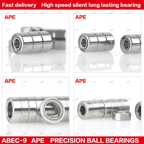 10pcs ABEC-9 bearing 684 608 685 604 605 686 688 687 693 694 695 696 698 623 624 625 626 627 628 629 607 Z ZZ RS 2RS bearings - Image 6