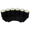 50PCS Foam Can Cooler Drink Cup Bottle Sleeve Insulator Wrap Cover New Black 6