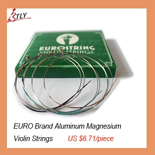 Corde Per Violino Thomastik Vision Solo Medium D - Set Con Filo Di Alluminio - Foto 2