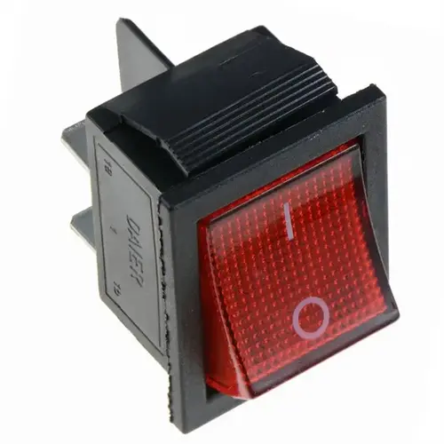 1Pcs KCD4 Latching Rocker Switch Power Switch I/O 4 Pins/6 Pins with Light 16A 250VAC 20A 125VAC - Image 5