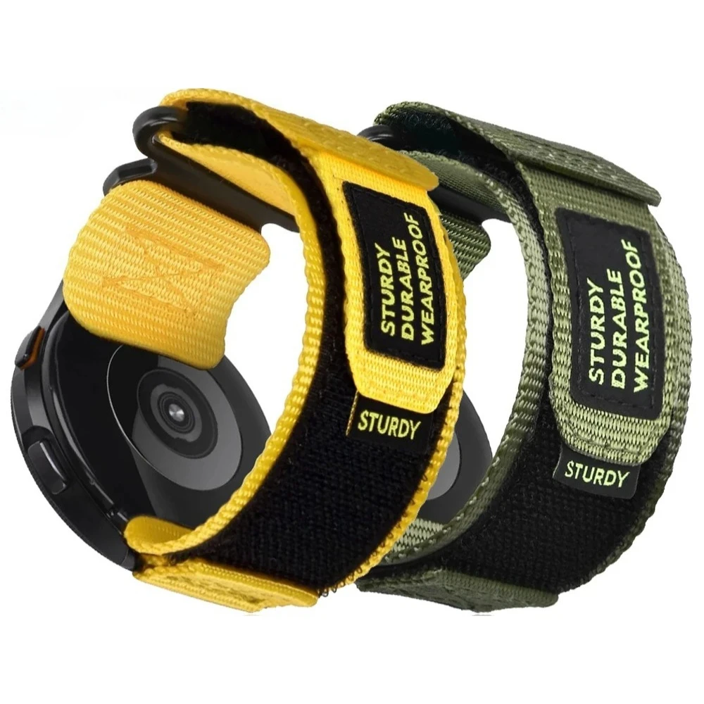Velcro Nylon Sports Canvas Strap in 20mm/22mm Sizes