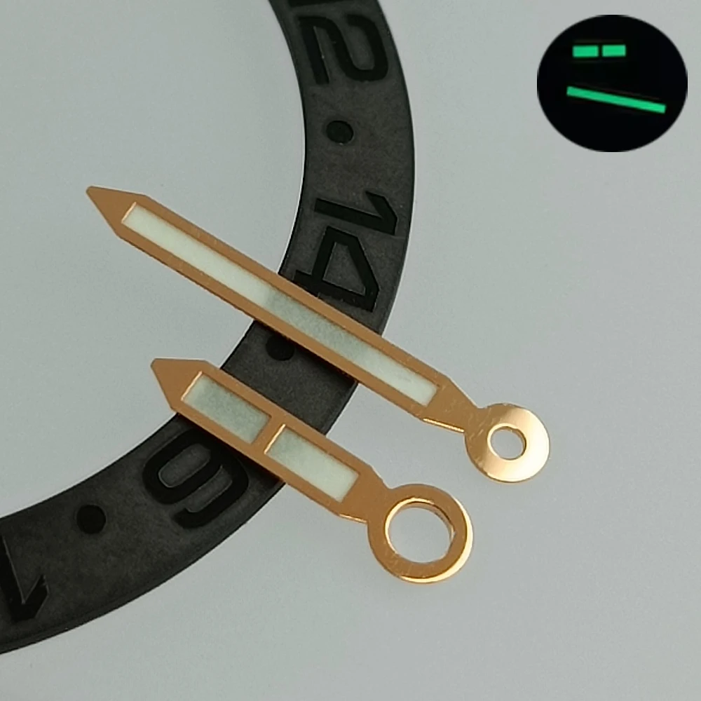Watch Accessories ST2555 hands green luminous pointer fits for ST2555/ST2533/ST2557/6497 movements watch movements watch accessories pointer