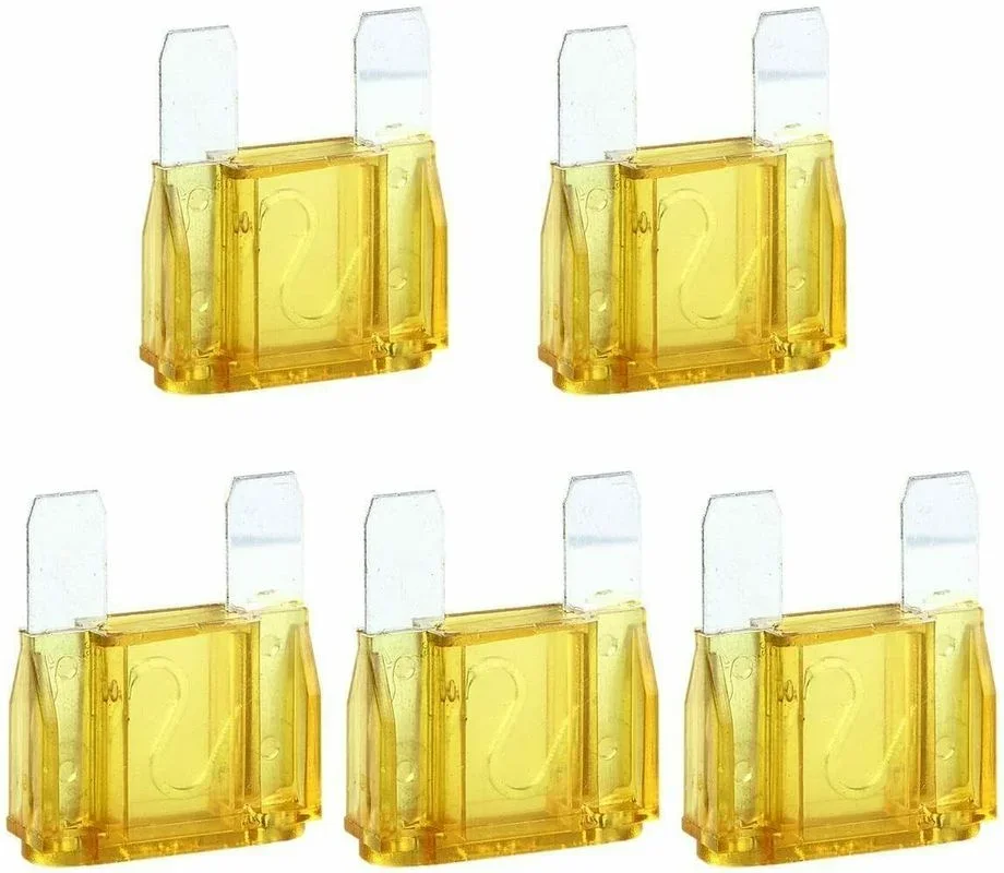 Aluminum car blade fuse kit 10/50/100pcs for car boat auto accessories 3A 5A 7.5A 10A 15A 20A 25A 30A 35A 40A
