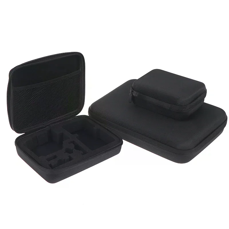 Étui de transport rigide EVA pour caméra action GoPro avec poignée de transport et mousse de protection