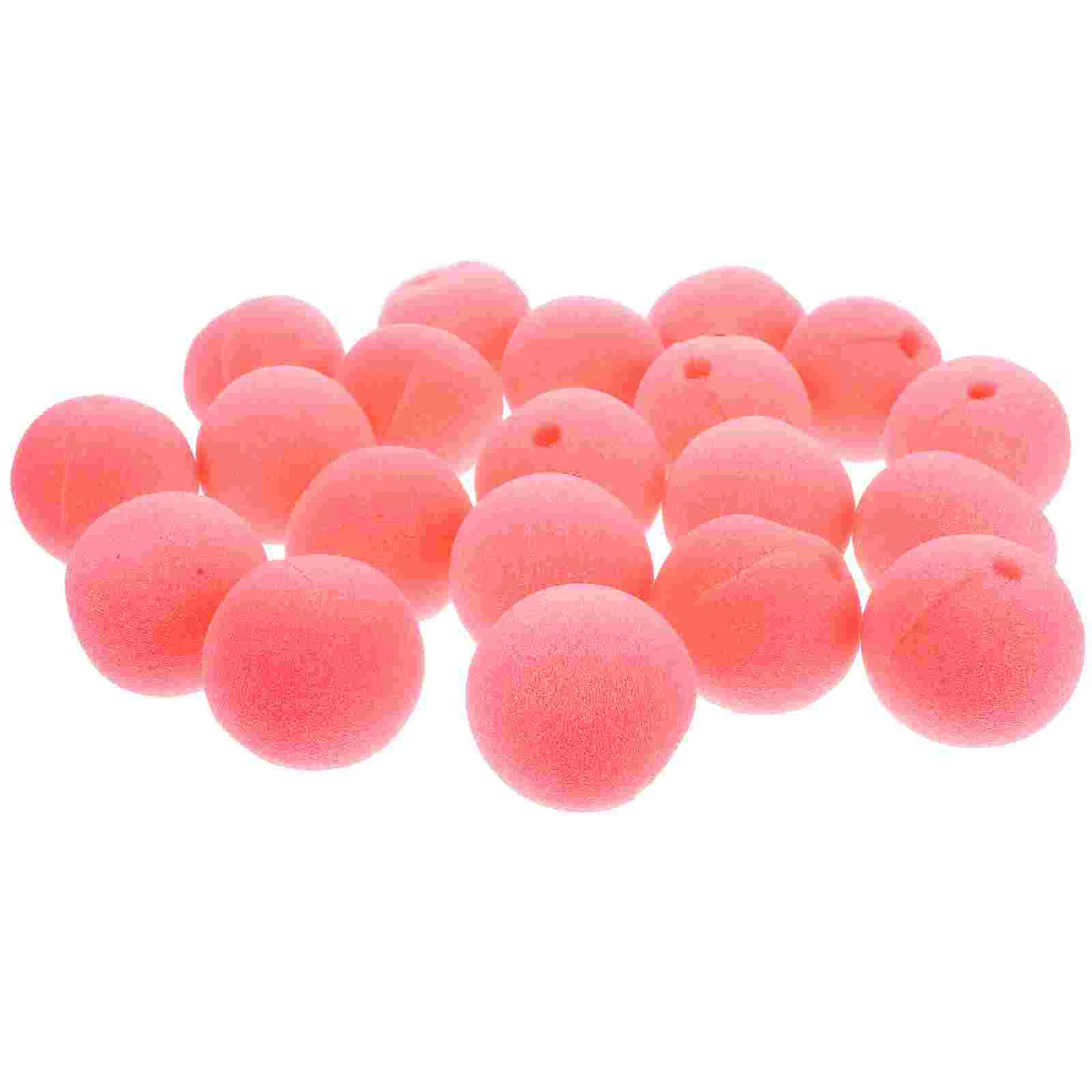 20 Pcs Clown Nose Prop Halloween Cosplay Circus Accessories Clothing Accessory