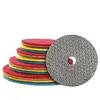 3"/4"/5"/6"  Electroplated Sanding Pads Grinding Disc For Glass Granite Marble Tile Concrete Polishing Pad 60-400 Grit