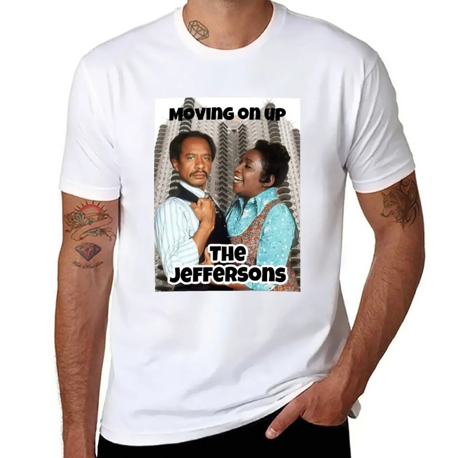 

The Jeffersons Television Show T-Shirt graphics oversized korean fashion hippie clothes oversized t shirts for men