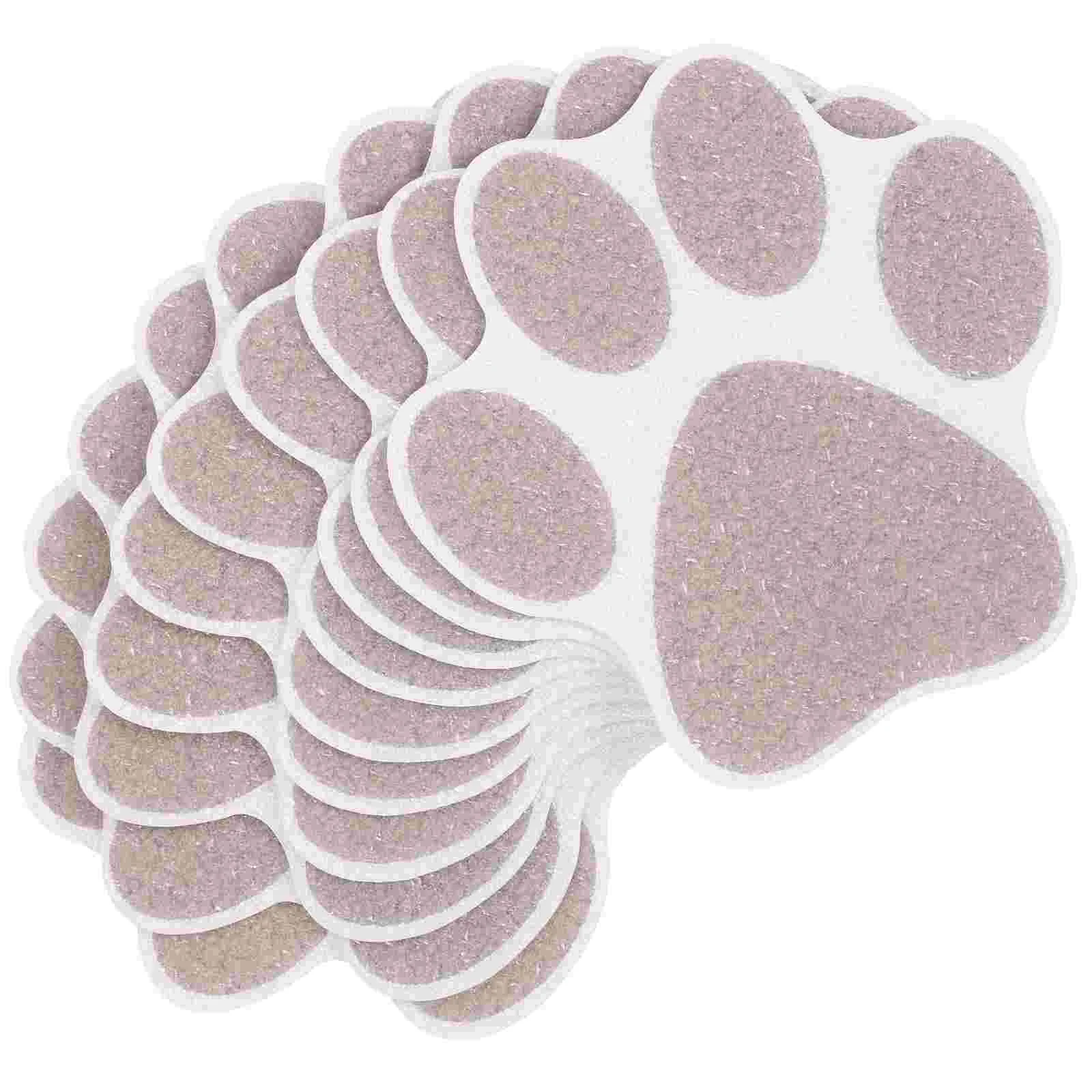 

Anti Slip Bathtub Applieds Colorful Paw Self-Adhesive Non Slip Bathtub Mat Bathtub Anti Slip Applieds Bath Tub Bathroom