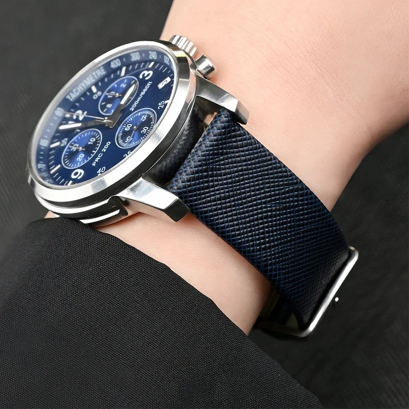 Premium Genuine Leather Smart Watch Band - Soft Cowhide Bracelet