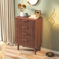 Прикроватный деревянный комод Comanlai для спальни с 4 ящиками и 6 ящиками, сервант для шкафа для хранения в гостиной — изображение 3