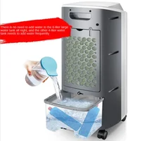 Haier-Climatiseur domestique sans lame, petit ventilateur de refroidissement, humidification indispensable 4