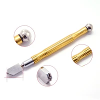 Diamond Glass Cutter Professional Portable Wheel Blade Anti-slip Metal Handle 185mm For DIY Tile Mirror Craft Cutting Hand Tool 2