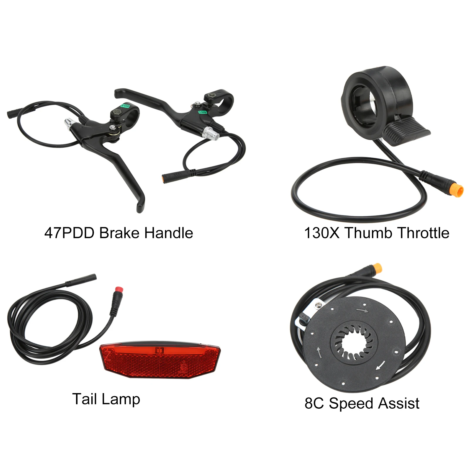 Electric Bicycle 36V/48V 30A Waterproof Controller with S810 Display Kit for 36V/48V 1000W Motor