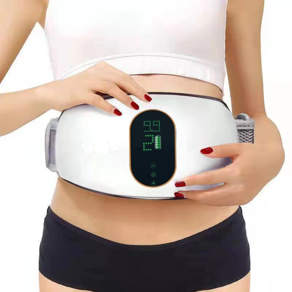Electric Abdominal Slimming Belt Muscle Vibration Massager_voghion.com