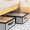 Transparent Cover Non-woven Clothing Storage Box Home Clothing Storage Bed Quilt Storage Bag Home Storage and Organization 3