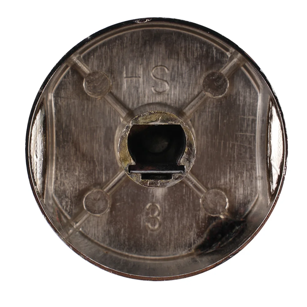 

Brand New Stove Rotary Switch Kitchen Accessories Round Knob Silver Zinc Alloy 38*19mm Electric Stove For Gas Stove