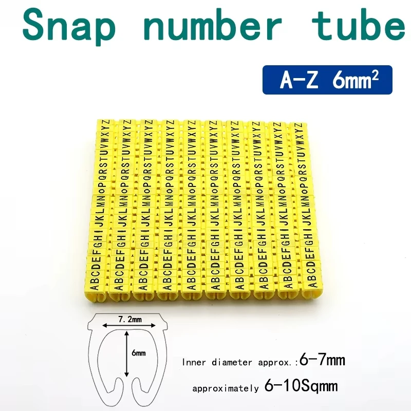 6mm2-A-Z-100pcs