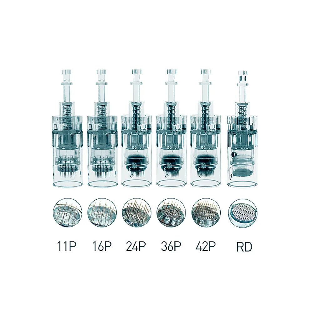 Dr. Pen M8 Needle Cartridges Bayonet Cartridges 11 16 36 42 Nano Needle MTS Micro Skin Needling Compatible With Dr pen M8