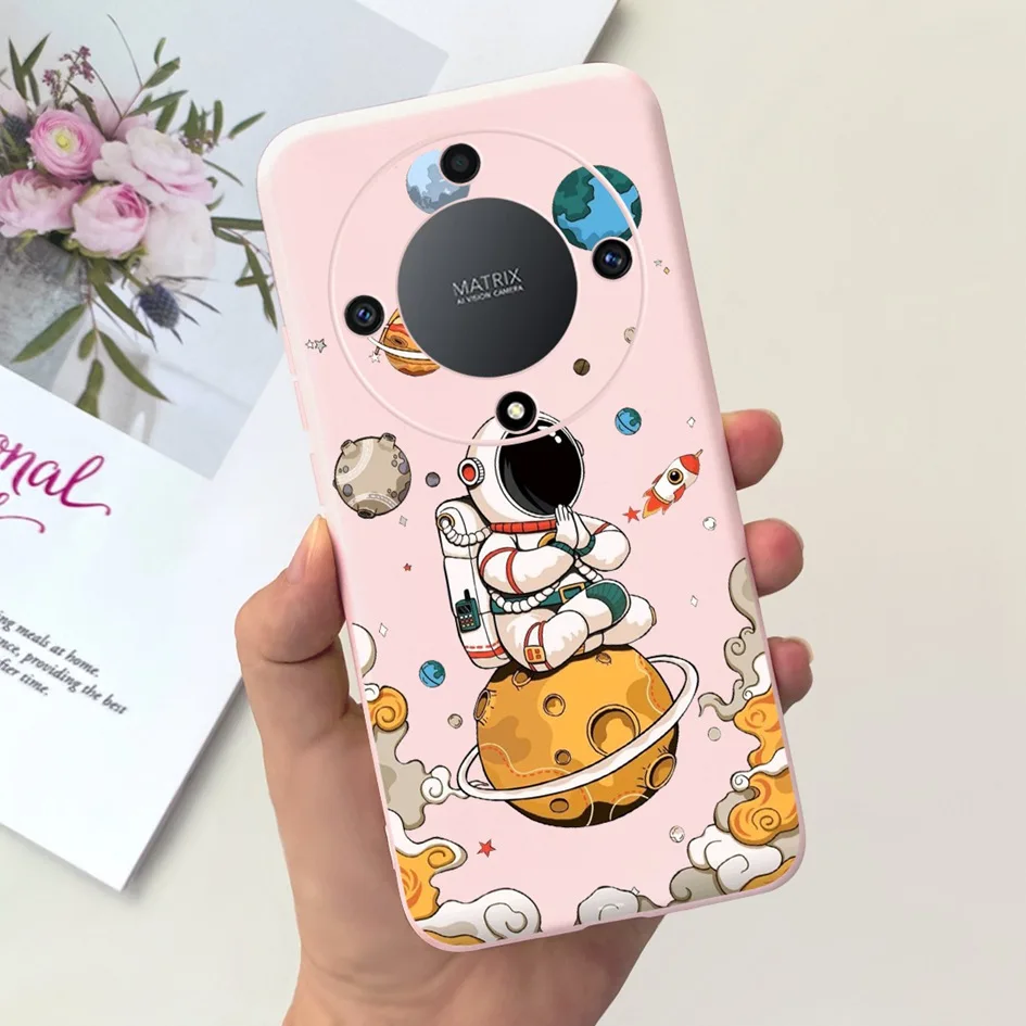 Lovely Cartoon Flower Slim Soft Silicone Phone Case Cover