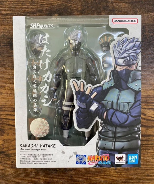 Naruto Shippuden - Figurine Hatake Kakashi The Famed Sharingan Hero S.H.Figuarts