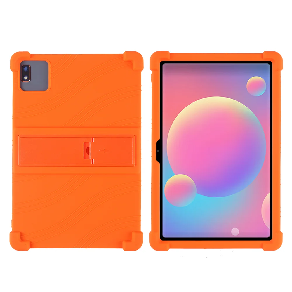 Enhanced Protective Tablet Case with Multi-Angle Adjustable Stand - Silicone Airbags and Shockproof Design