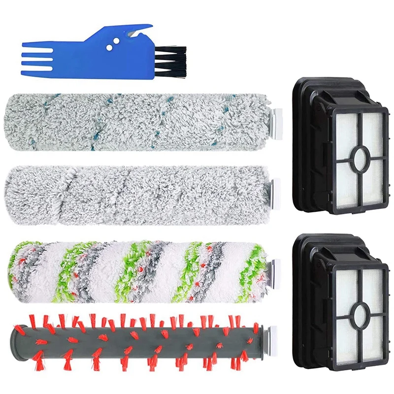 

Brush Rolls Filter For Bissell Crosswave Cordless Max 2554A,2590,2593, And 2596 All In One Wet-Dry Vacuum Cleaner Set