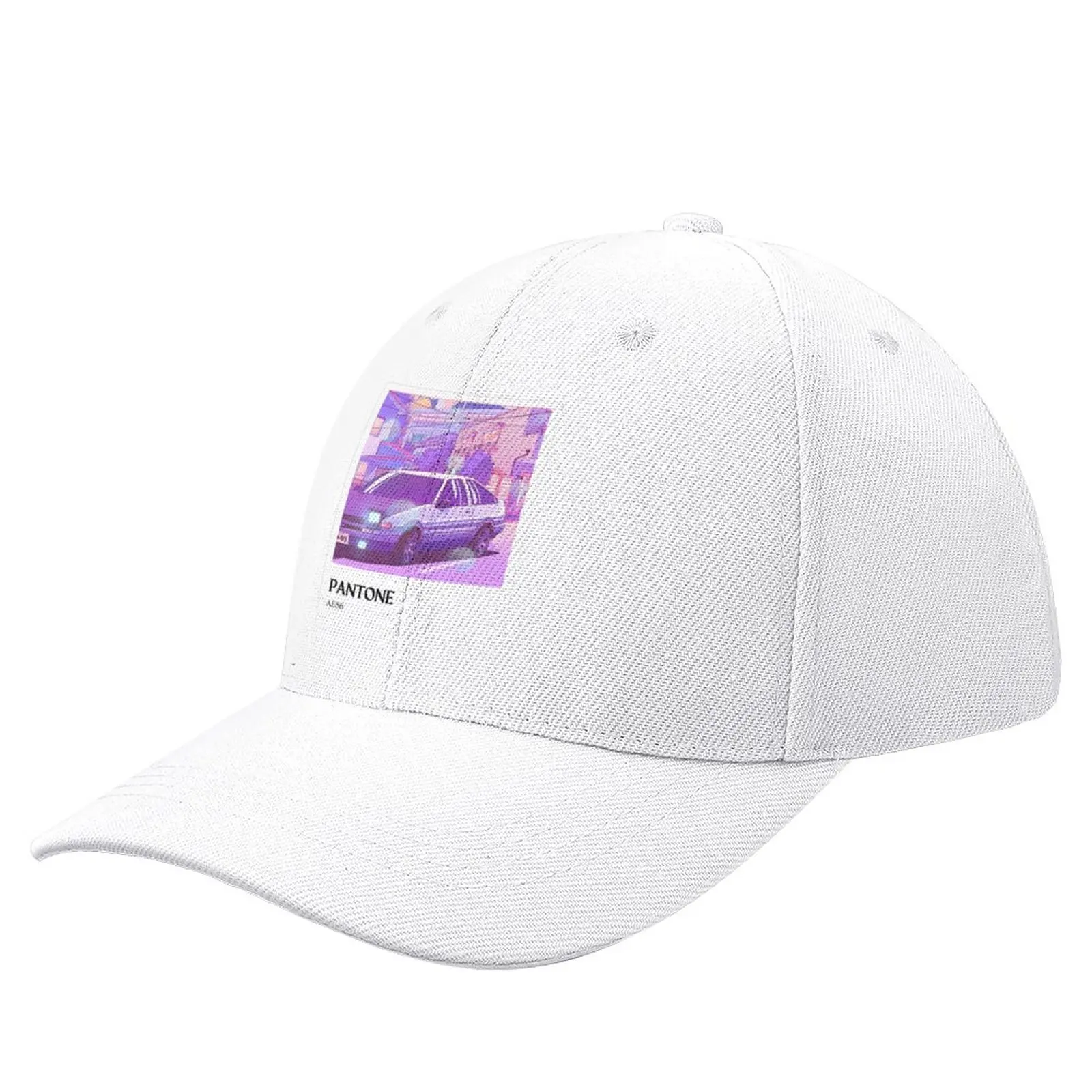 

Pantone collection anime car AE86 Baseball Cap Beach Fluffy Hat Thermal Visor Snap Back Hat Hat For Men Women'S