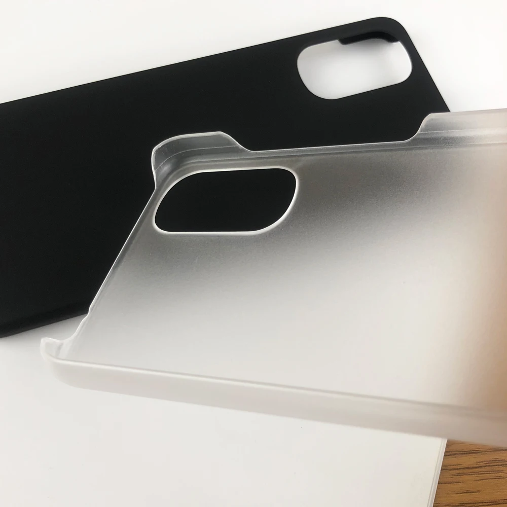 Sleek Frosted Hard Phone Case - Simple Slim Design