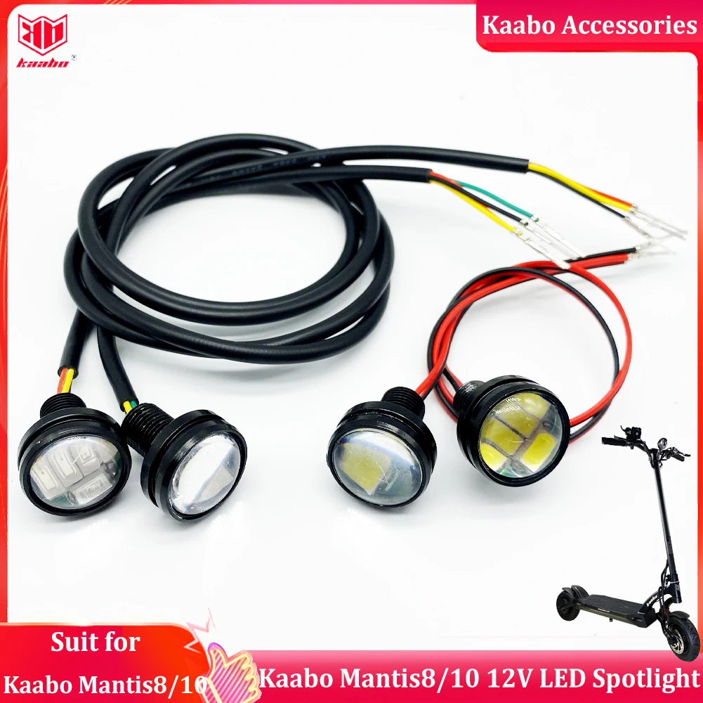 Original Kaabo Mantis 8/10 12V LED Spotlight 12V LED Brakelight Spare