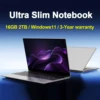LENO 14.1"Ultra Slim Laptop 16GB RAM 2TB SSD Windows 11 Gamer Notebook Intel N3700 1920*1080 Display Office Study Computer PC