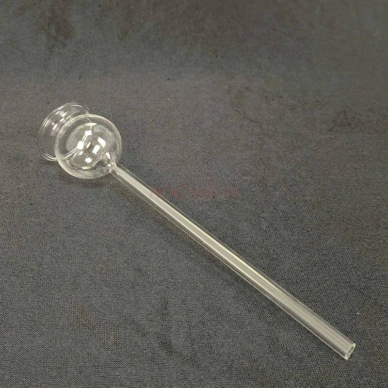 Safety Funnel (Straight) Glass Long Neck Funnel Chemical Experiment Equipment