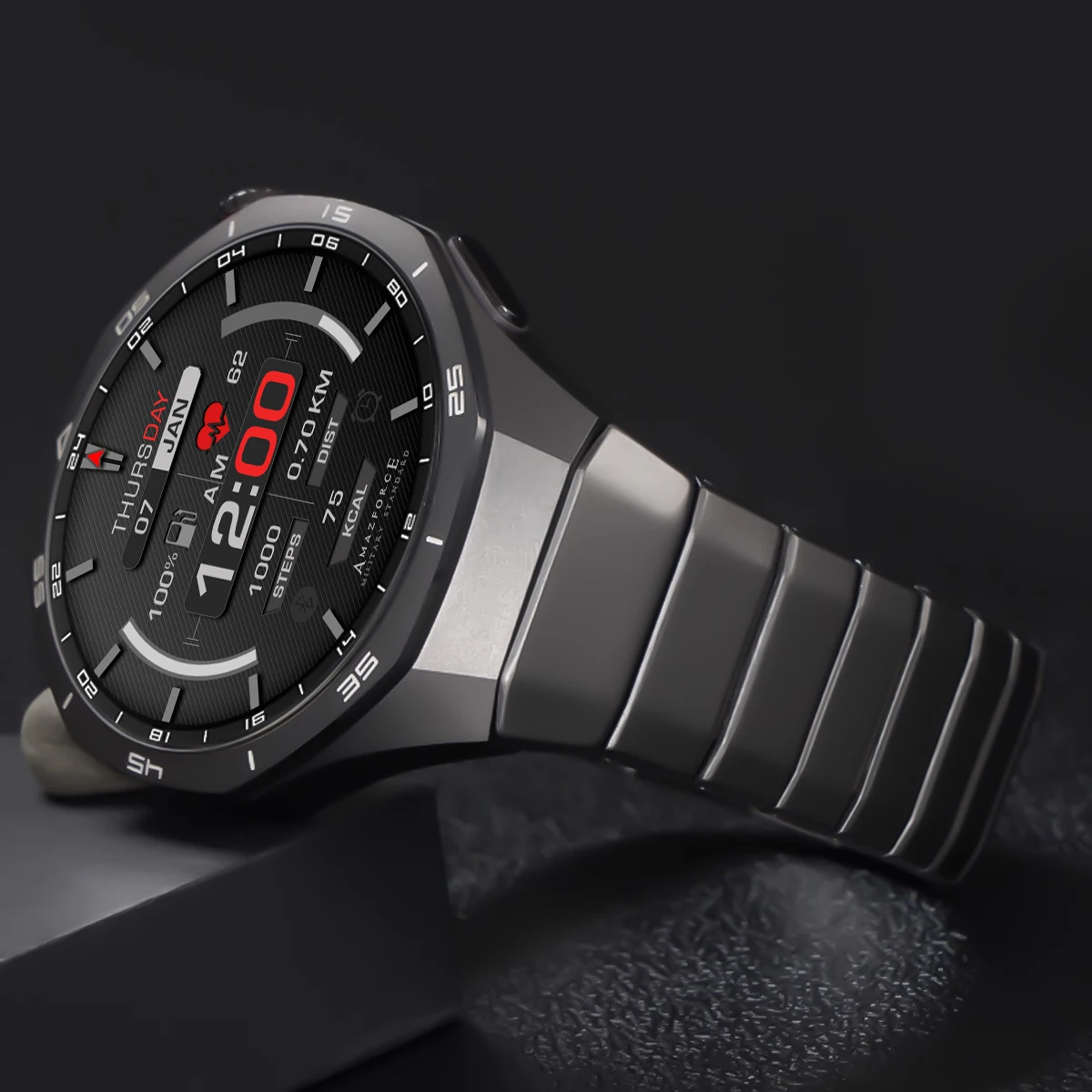 Luxury Titanium Metal Bracelet for Men - Quick Release No-Gap Design