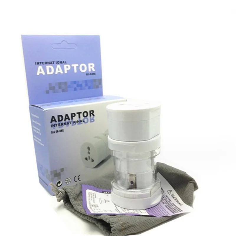 All in One Universal International Plug Adapter 4 USB Port World Travel AC Power Charger Adaptor with AU US UK EU Plug