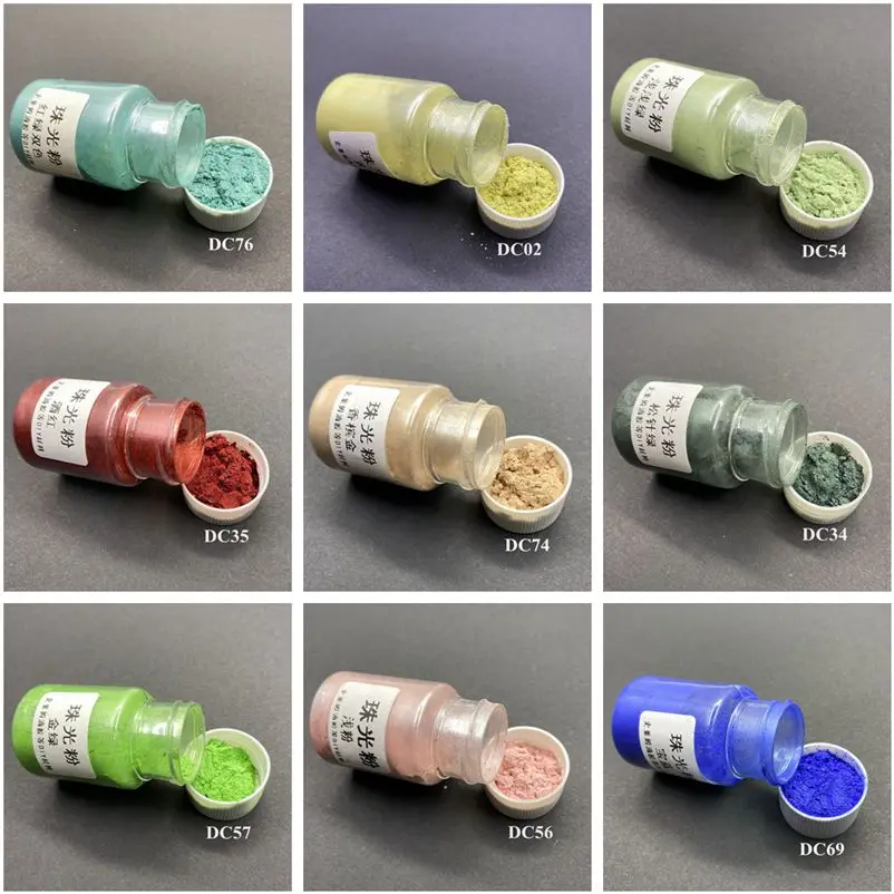 24 Bottles Slime Pigment Mica Powder for Soap Making Resin Color Pigment  Mica Powder for Candle Making Epoxy Resin - AliExpress