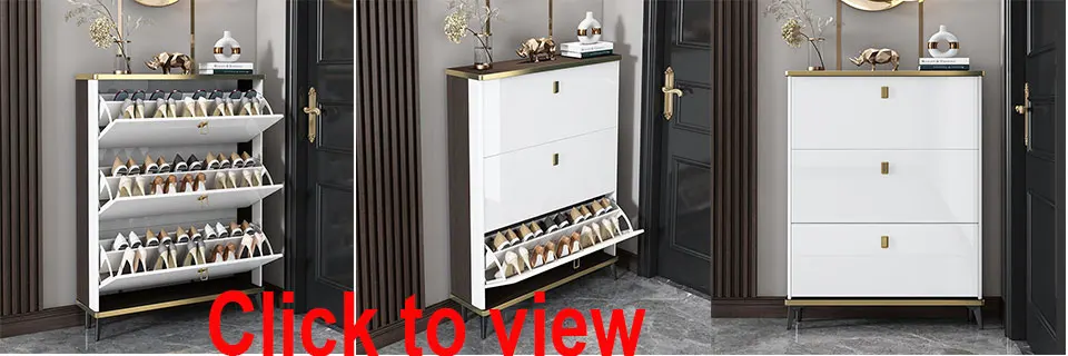 Living Room Household Furniture Ultra-thin Shoe Cabinets Dormitory Hallway Porch Shoe Shelf Small Apartment Hotel Storage Rack