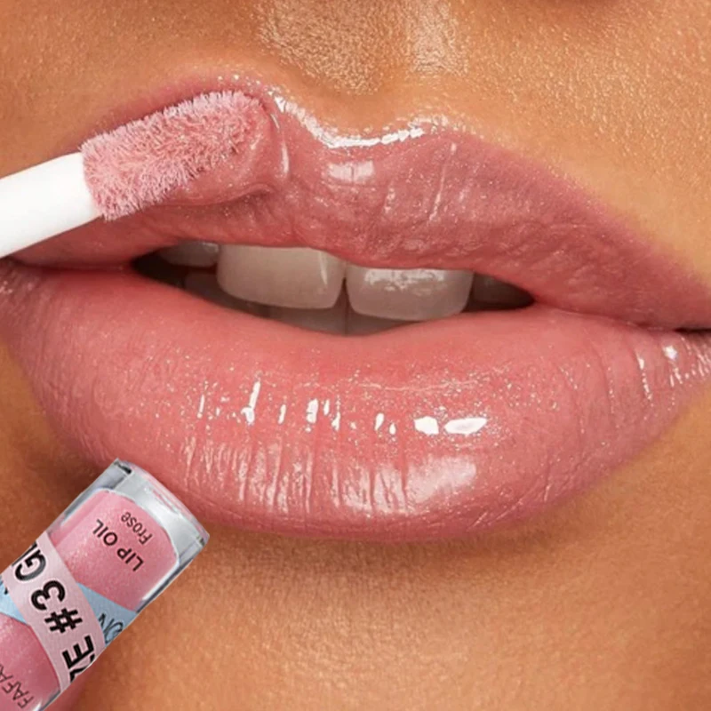 Labbro Lucido perlescente Rossetto liquido idratante impermeabile a lunga durata Specchio lucidalabbra Lucido per donna_voghion.com
