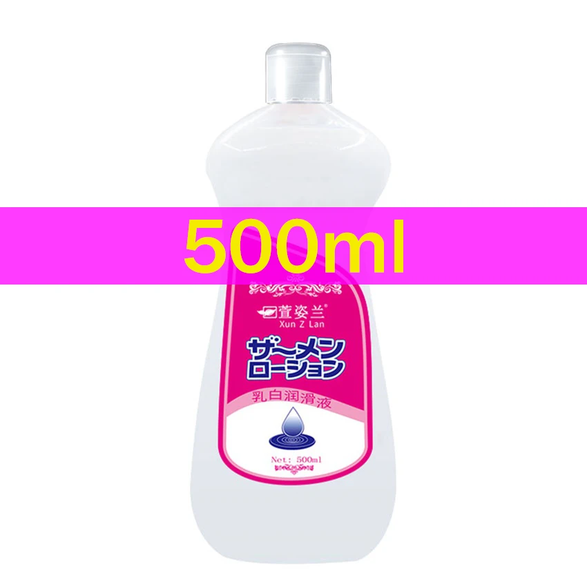 500ML Lubricant for Sex Cream Semen Lube Strawberry Water Based Massage Oil Anal Adult Masturbation intimate Toy Couple Game Gel sexual lubricant