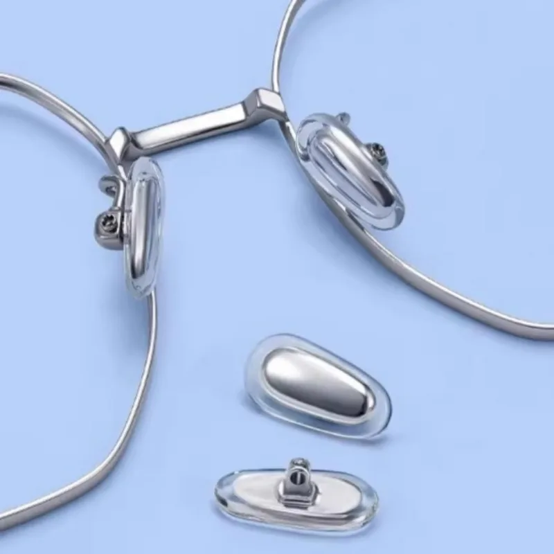 Non-slip Glasses Nose Pad Eyeglasses Silicone Wrapped Outside Nose Support Lightweight Spectacles Nose Rest Eyewear Accessories