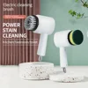 Electric Cleaning Turbo Scrub Brush Waterproof Cleaner Wireless Charging Cleaner Bathroom Kitchen Cleaning Tools Set 1