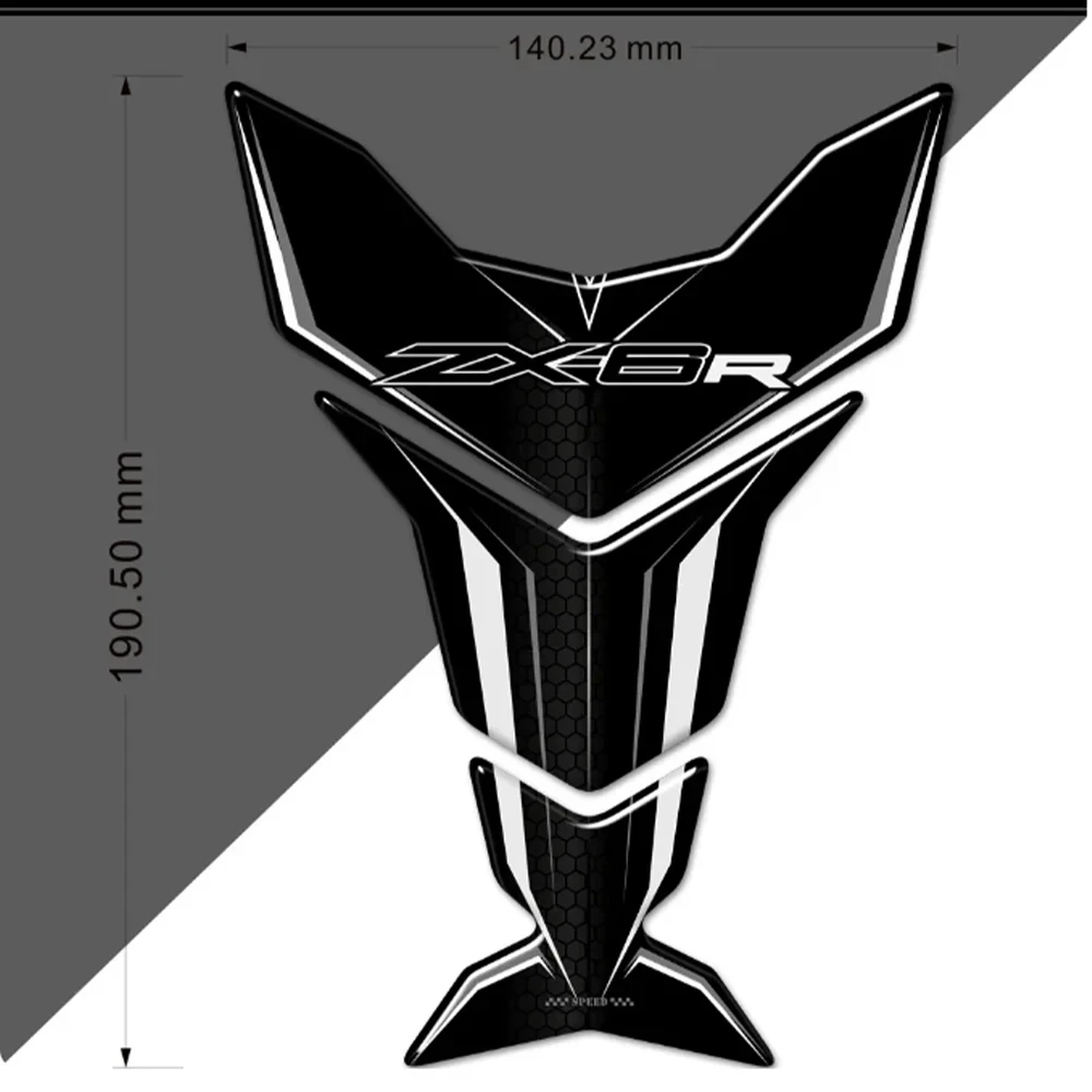 

For Kawasaki Ninja ZX-6R ZX6R ZX 6R Stickers Tank Pad Knee DecalTank Pad Motorcycle Protective 2015 2016 2017 2018 2019 2020