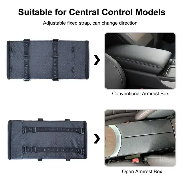 Siège d'appoint de voiture pour chien, console centrale, accoudoir de  voiture, voyage, Electrolux avec attaches de sécurité, lit respirant pour  animaux de compagnie - AliExpress