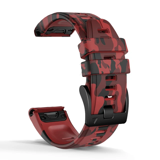 Camo Silicone Smartwatch Band Bracelet Wristband (22mm/26mm)